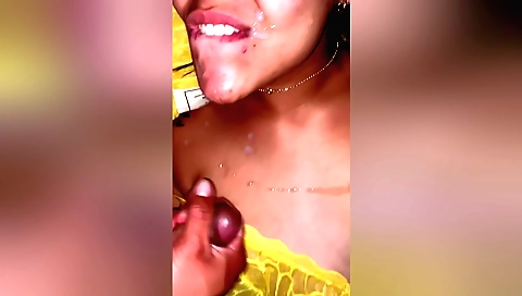 Amateur facefuck porn hd with blowjob and facial cumshot