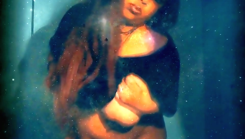 Indian teen with a cute body enjoys relaxing half naked dance