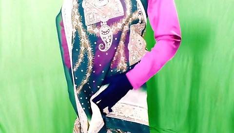 Indian girl with her best friend and stepfather horny girl