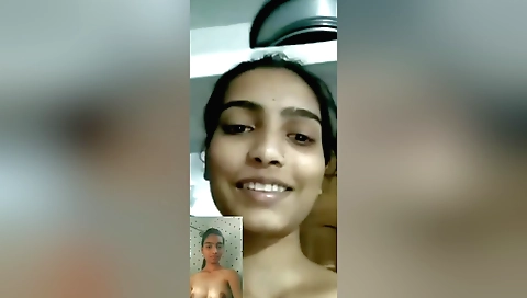 Indian amateur shows her curves in a solo porn video