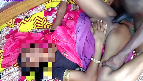 Indian teen with long hair is riding a cock in a homemade clip