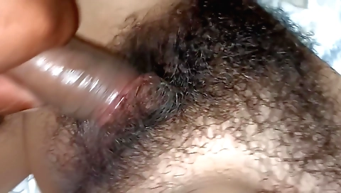 A group of girls with hairy pussies and a fat booty in a hairy video