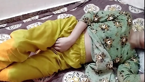 Indian girl enjoys her favorite shower with her hot body