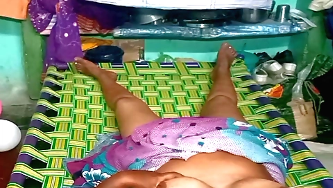 Indian girl gets banged by her Tamil aunt and her husband