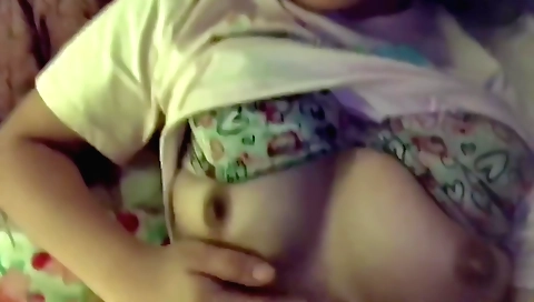 Indian brunette masturbates with a dildo on camera