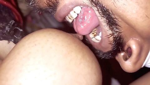 Indian girl moans loud when she's on the phone with her boyfriend