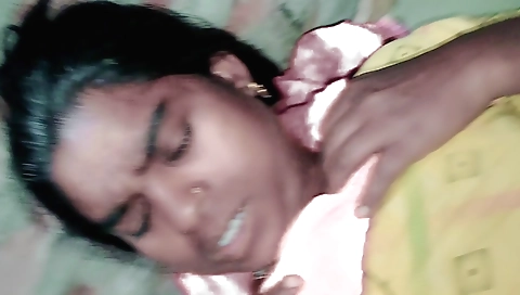 Indian brunette hairy babe with big dick sucking it