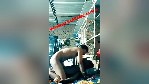 Indian bhabhi gives him a blowjob and fucks on the webcam