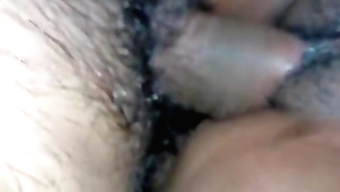 Indian chick with hairy pussy and hairy pussy being licked