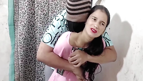 Indian brunette deep throated and licked by her stud