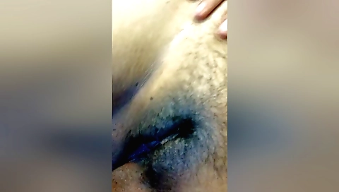 Indian girl loves to rub her wet pussy with her own toys