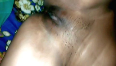 Hairy babe in sexy dress and sexy heels on the bed