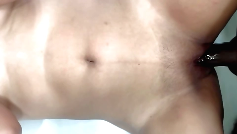 Indian girl in her nude shorts gets fucked hard in her cunt