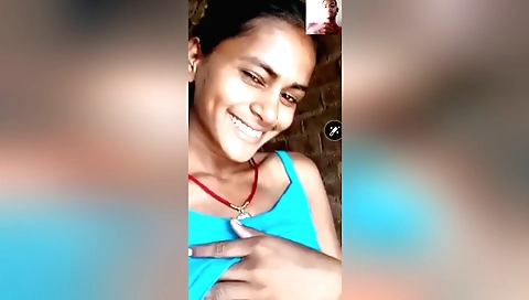 Busty brunette in amateur solo hd video video clip