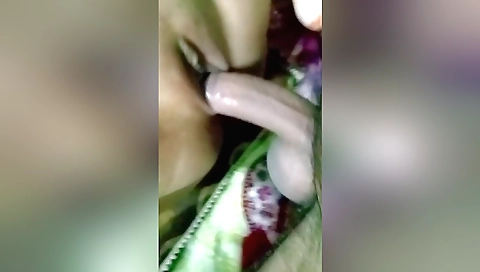 Indian teen slut with a sexy face and a small pair of pussy lips