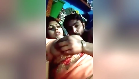 Indian teen 18+ with large boobs 18+ gets her pussy licked
