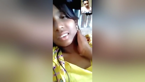 Busty amateur with a nice body finger and caress her ass