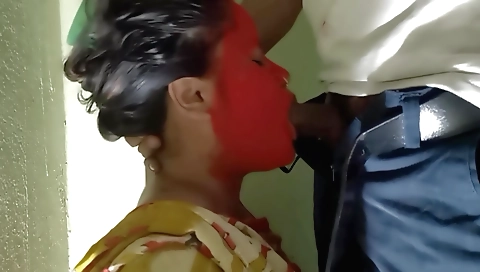 Hindi holi festival porn video with me & my husband