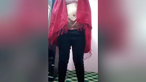 Indian solo female video with a hot and sexy chick