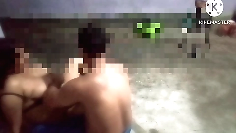 Indian brunette mom with big natural tits and ass is horny