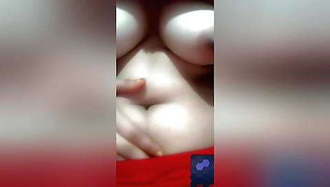 Busty teen 18+ babe in sexy lingerie makes it so much fun to watch