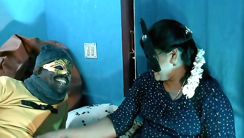 Indian girlfriend shares a nice pussy with her mom