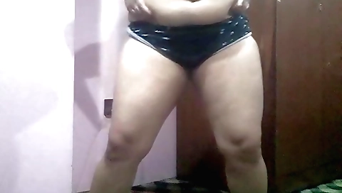 Asian big-tittied amateur chick masturbating in hd