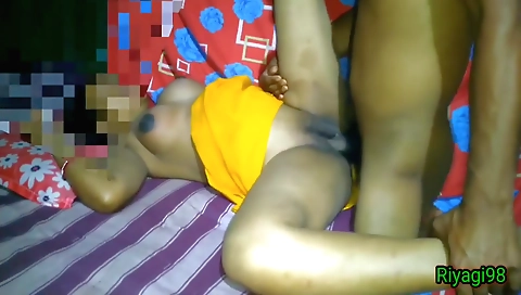 Indian brunette has big tits and is fucked in webcam