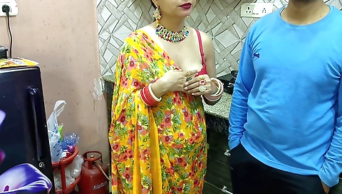 Busty brunette stepsister with a small body gets fucked