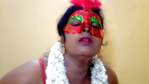 Indian milf is seductive and sexy and fucks herself