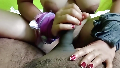 Hairy indian wife got fucked by a guy in amateur pov