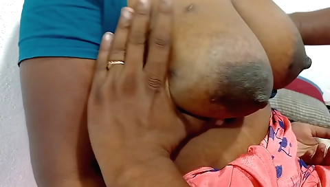 Indian teen with big tits and a big ass is fucking