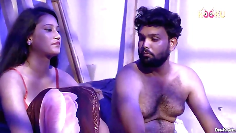 Brunette babe takes a shower and gets dressed up for today