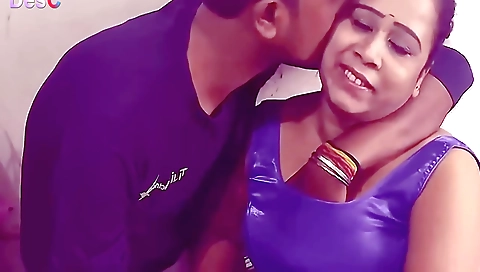 Indian milf with big tits enjoys getting fucked hard