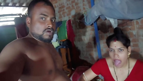 Indian wife is fucked with my big dong in the POV clip