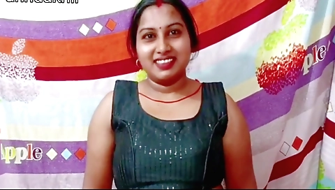 Indian amateur brunette with short hair sucks and fucks