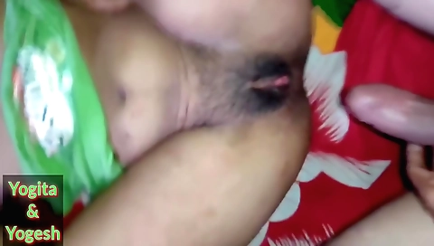 Amateur stepsister-inlaw 18+ enjoys sex with her husband