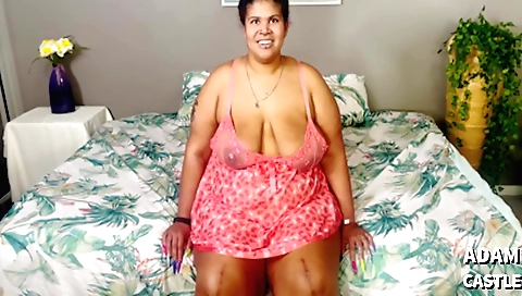 Indian tattooed beauty with big ass rides and gets a facial