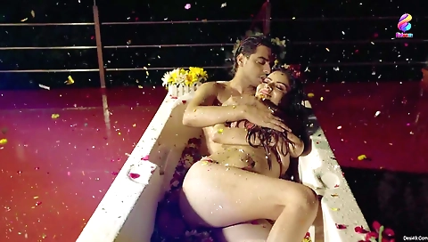 Brunette rides in her favorite car and enjoys getting fucked