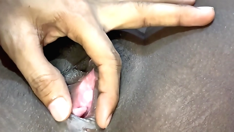 Indian girl in a cute outfit with a homemade video