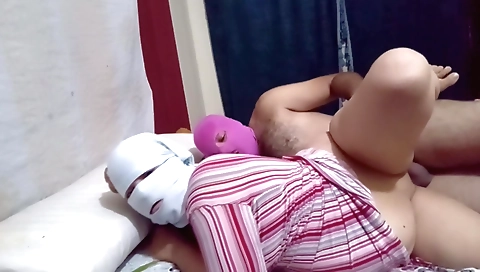 Hot girl with a sexy body takes her pussy to her boyfriend