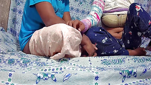 Indian girl with big tits rides a big cock in various positions