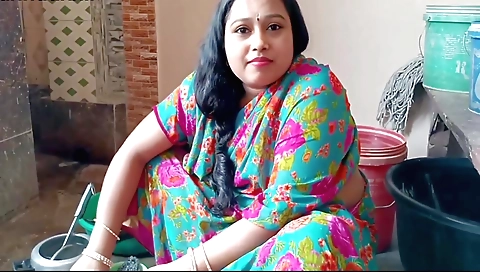 Indian stepsis is in her 45 and she feels very horny