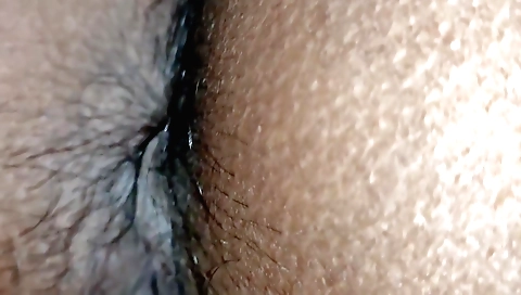 Indian girl with a hairy pussy takes off top and toys